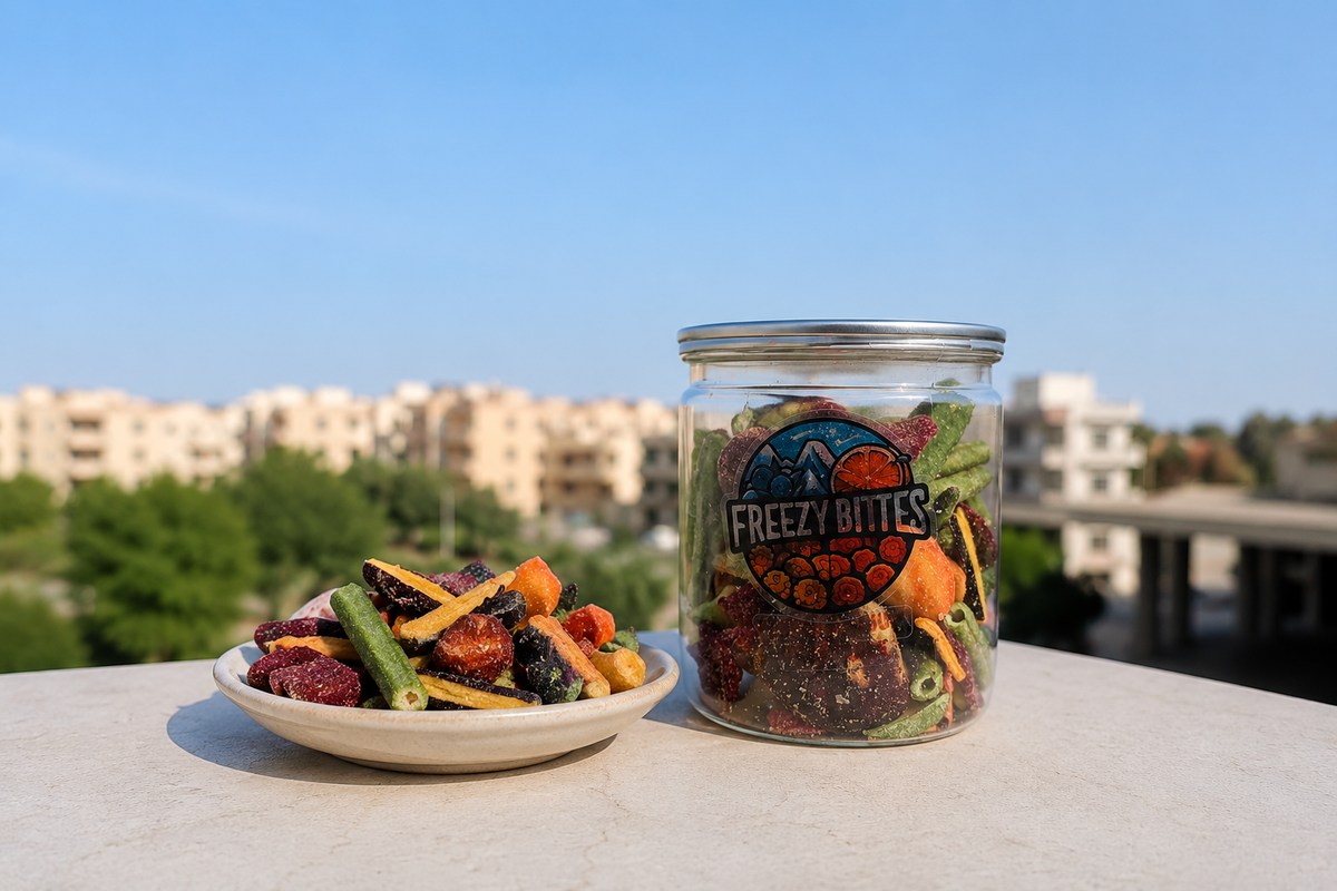 Vacuum-Dried Vegetables