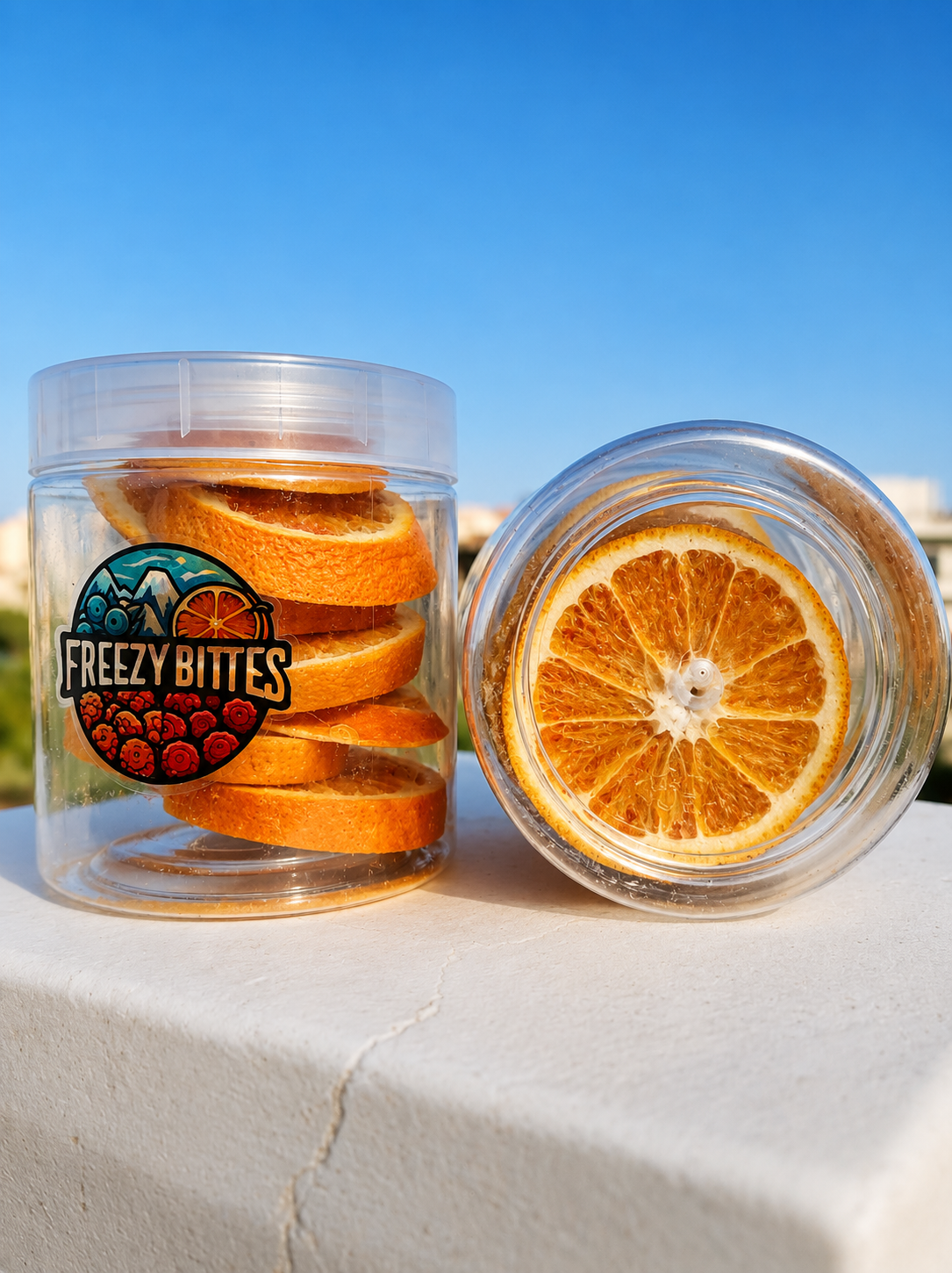 Freeze-Dried Orange
