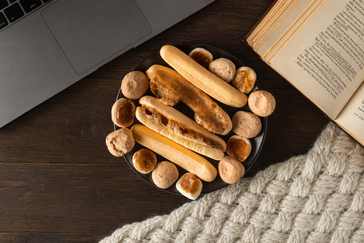 Hot Dog & Burger Crunchy Candy