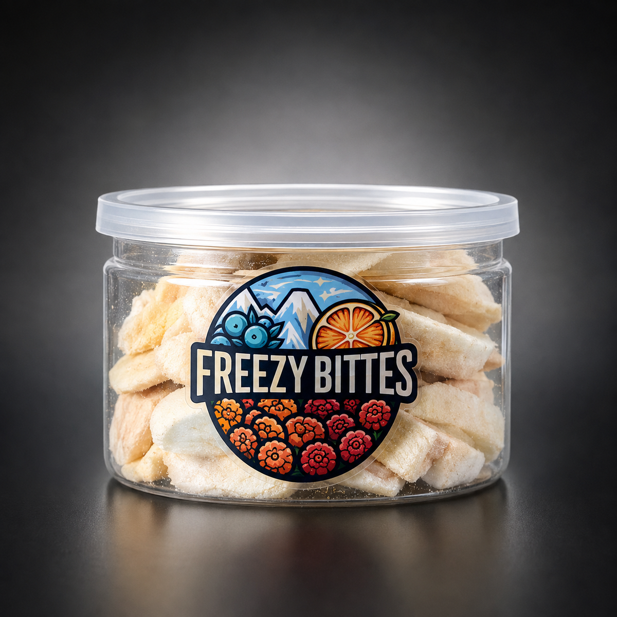 Freeze-Dried Yellow Peach