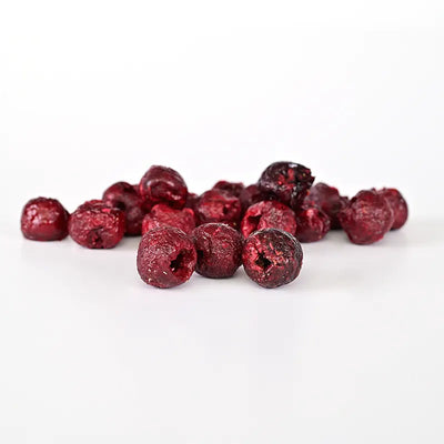 Freeze-Dried red and black Cherry كرز مجفف بتبريد